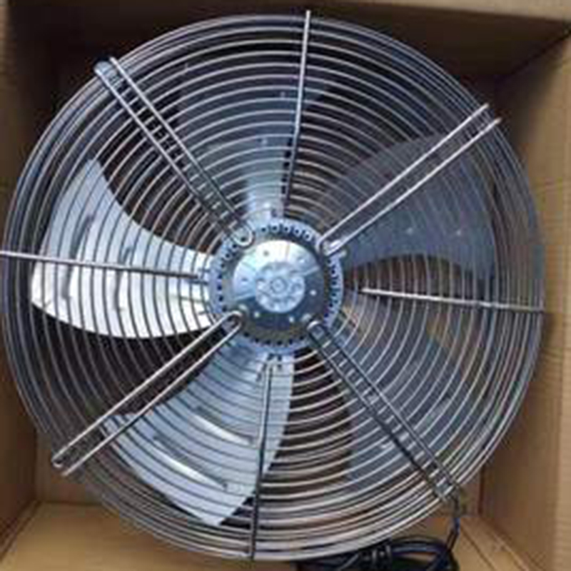 Stainless steel outer rotor fan high power industrial exhaust fan exhaust fan anti-corrosion waterproof fan
